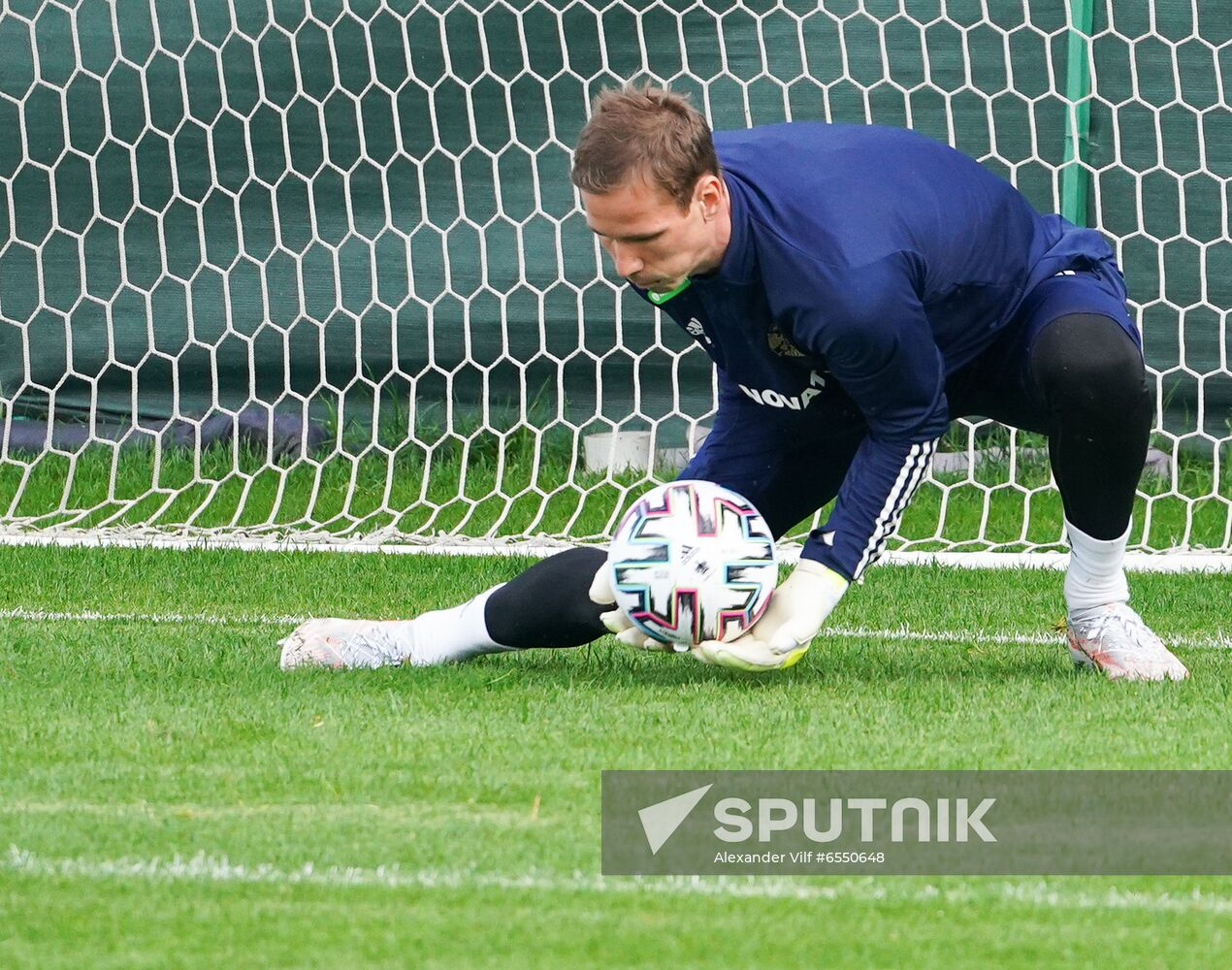 Russia Soccer Euro 2020 Russia Training Session