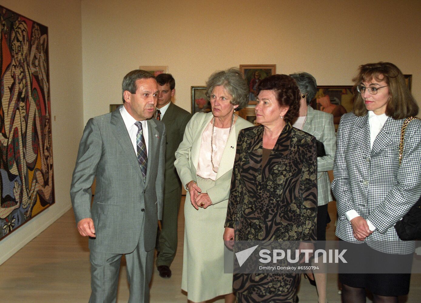 Russian President Boris Yeltsin's official visit to Canada