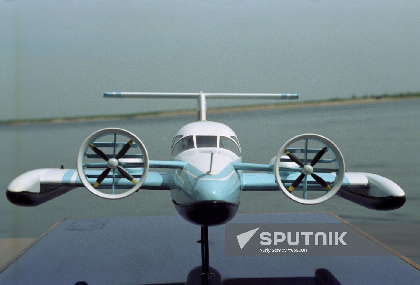 Model of Volga hovercraft