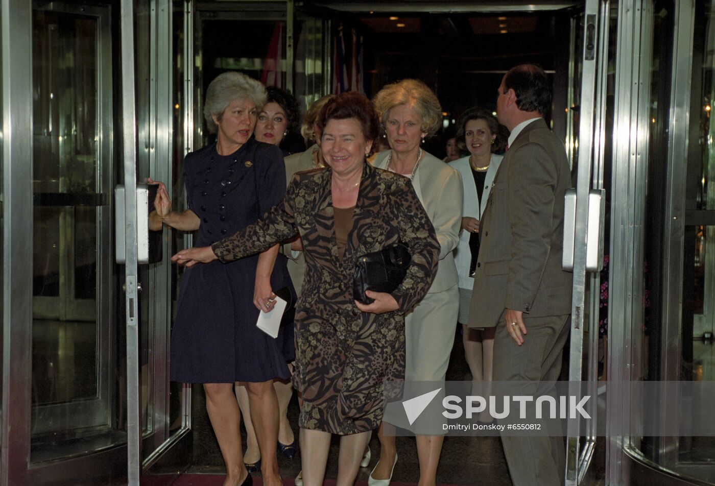 Russian President Boris Yeltsin's official visit to Canada
