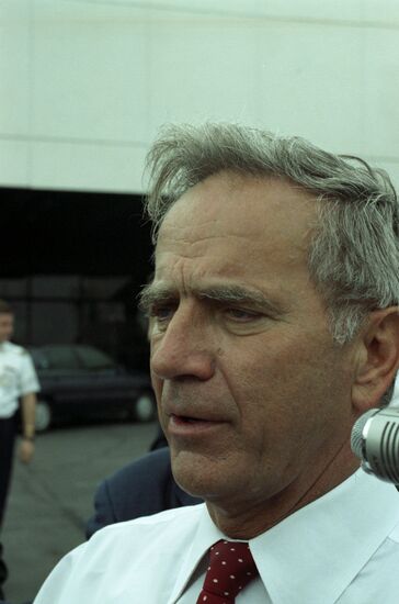 Prime Minister of Yugoslavia Milan Panic visits Sarajevo