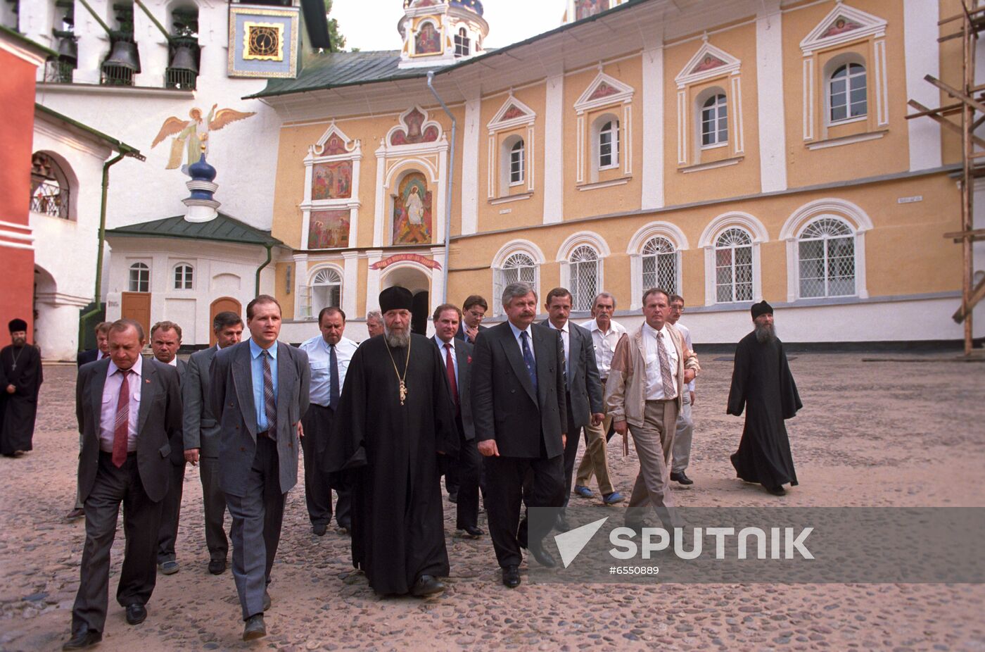 Russian Vide President Alexander Rutskoi's working visit to Pskov Region