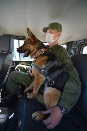 Russia Kazakhstan Border Guards