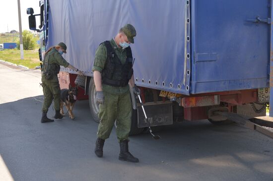 Russia Kazakhstan Border Guards