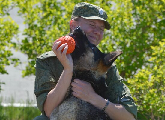 Russia Kazakhstan Border Guards