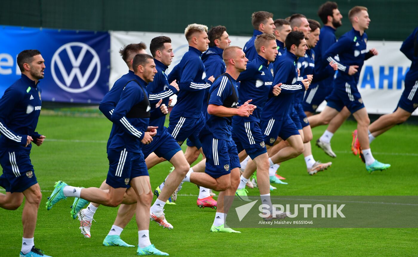 Russia Soccer Euro 2020 Russia Training Session