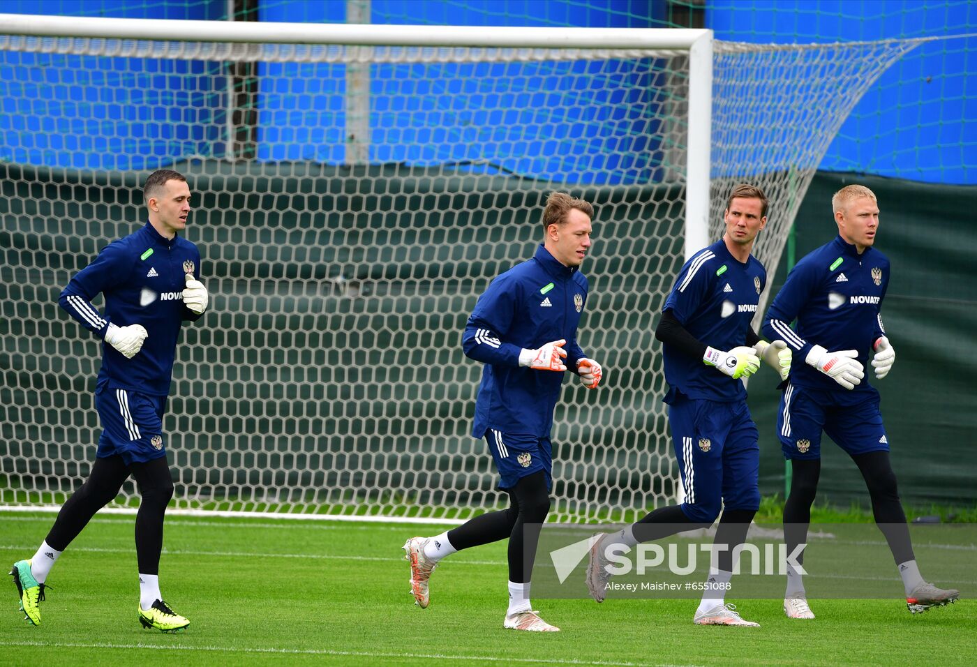 Russia Soccer Euro 2020 Russia Training Session