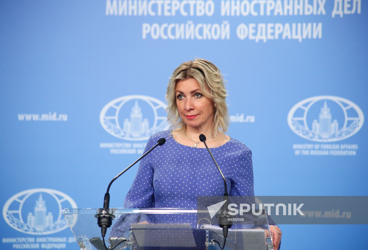 Russia Zakharova Briefing