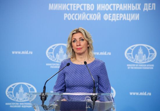 Russia Zakharova Briefing
