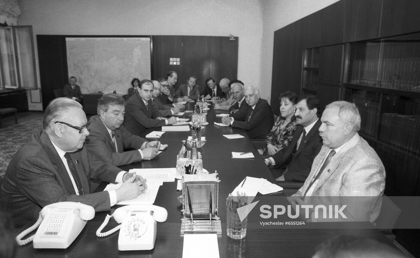 Arab delegation's visit to USSR