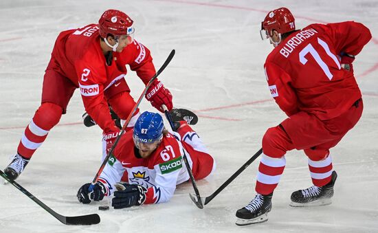Latvia Ice Hockey Worlds Russia - Czech Republic