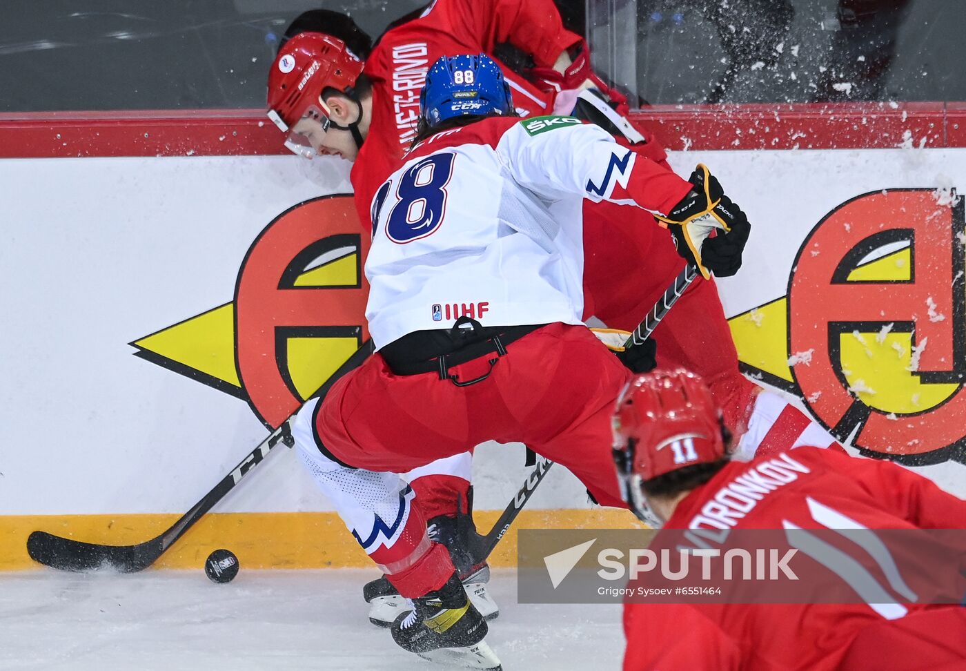 Latvia Ice Hockey Worlds Russia - Czech Republic