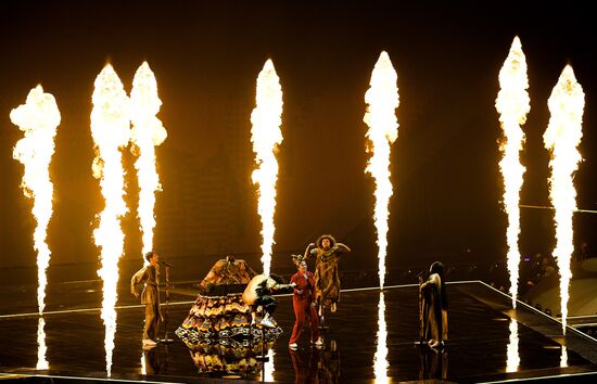 Netherlands Eurovision Song Contest Final Rehearsal