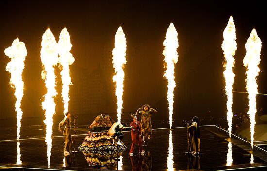 Netherlands Eurovision Song Contest Final Rehearsal