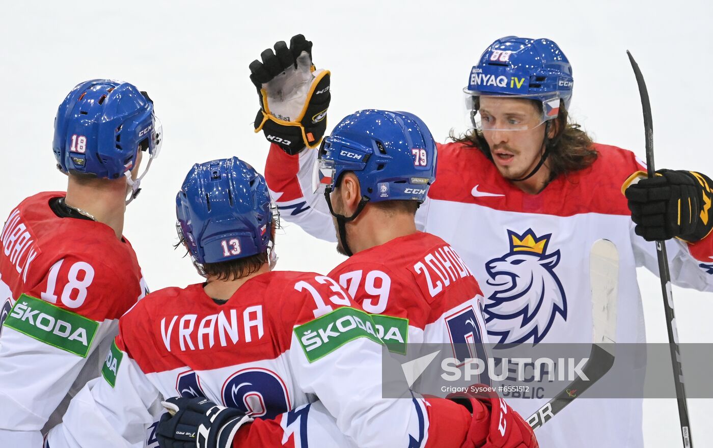 Latvia Ice Hockey Worlds Russia - Czech Republic