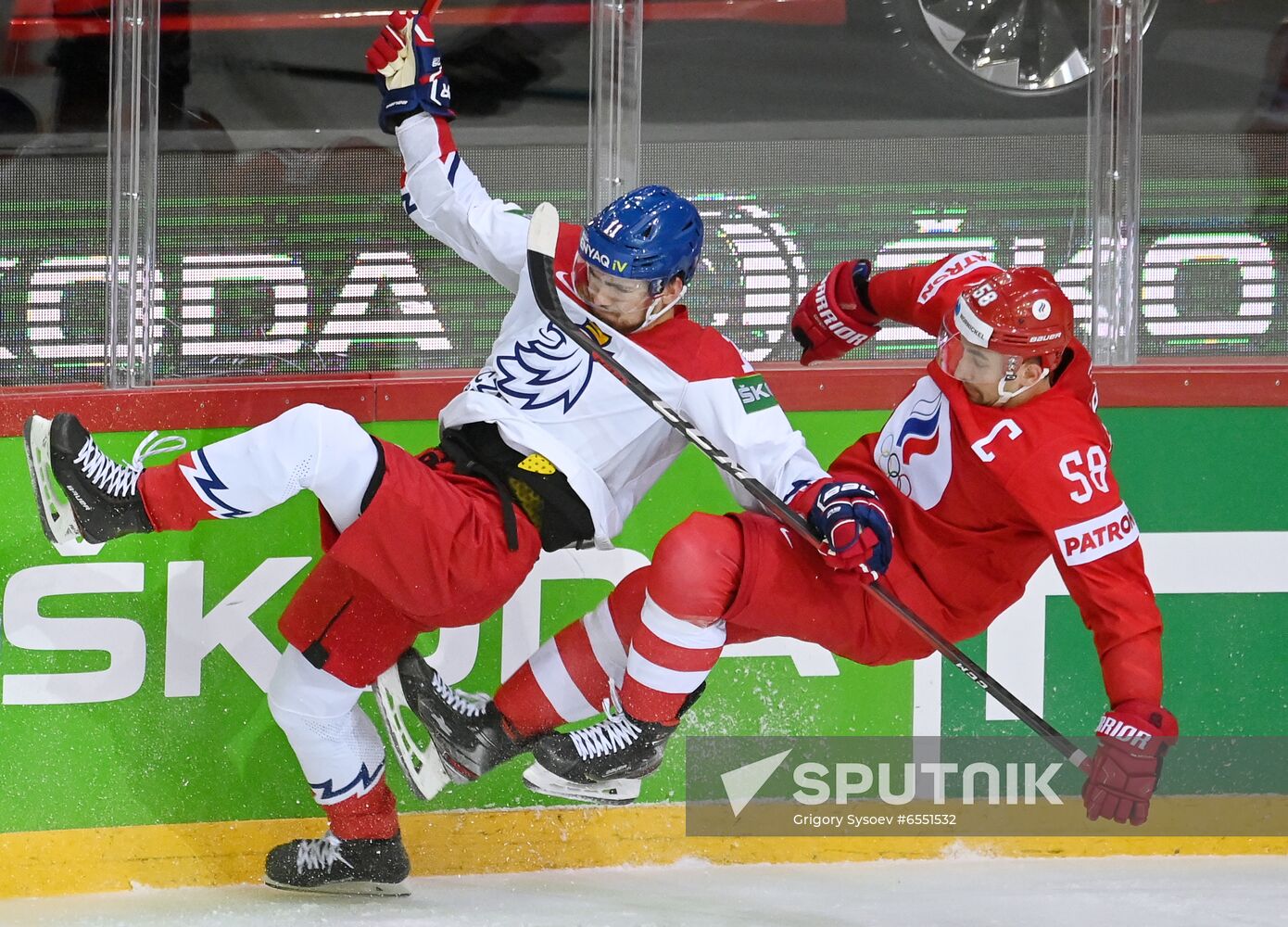 Latvia Ice Hockey Worlds Russia - Czech Republic