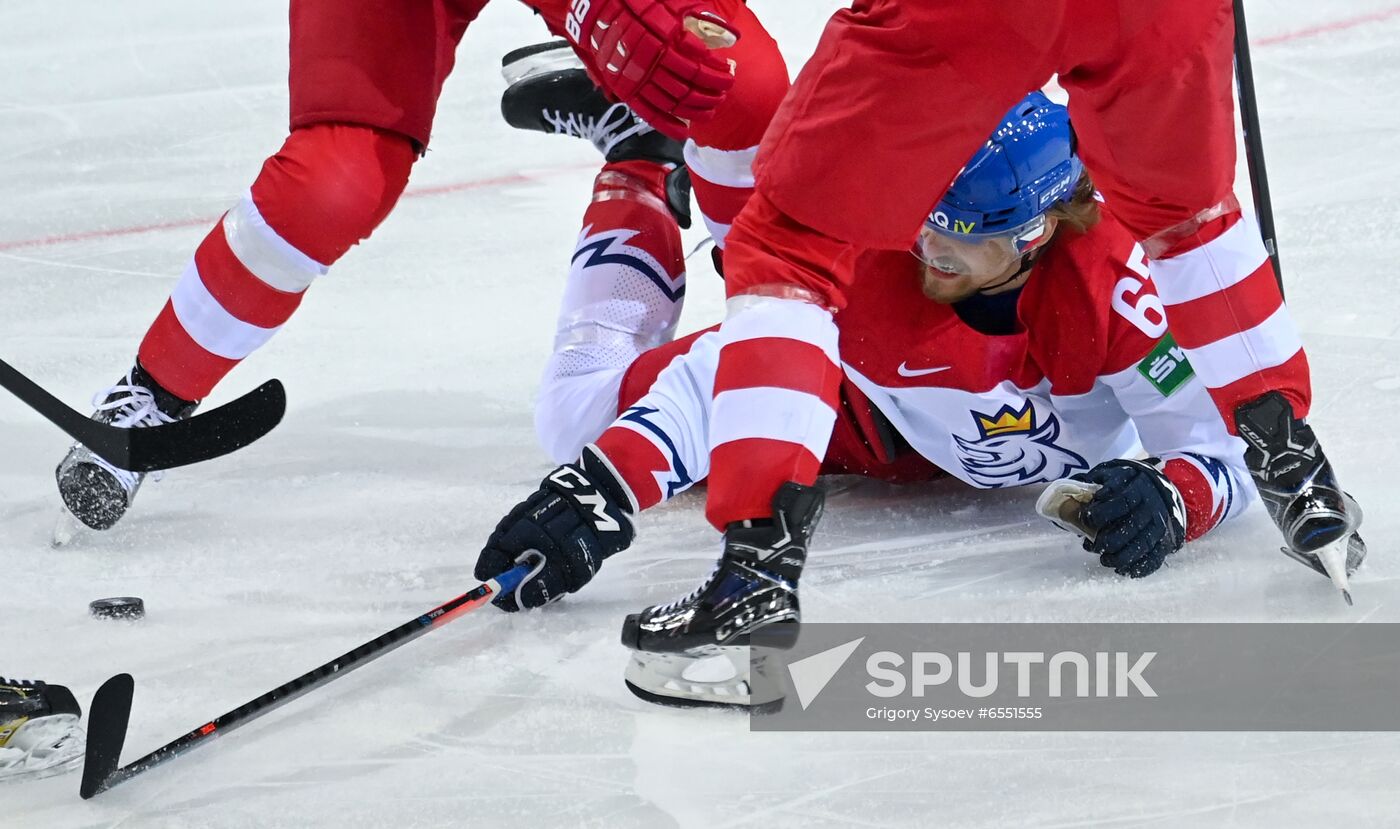 Latvia Ice Hockey Worlds Russia - Czech Republic