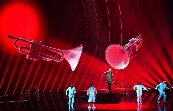 Netherlands Eurovision Song Contest Final Rehearsal