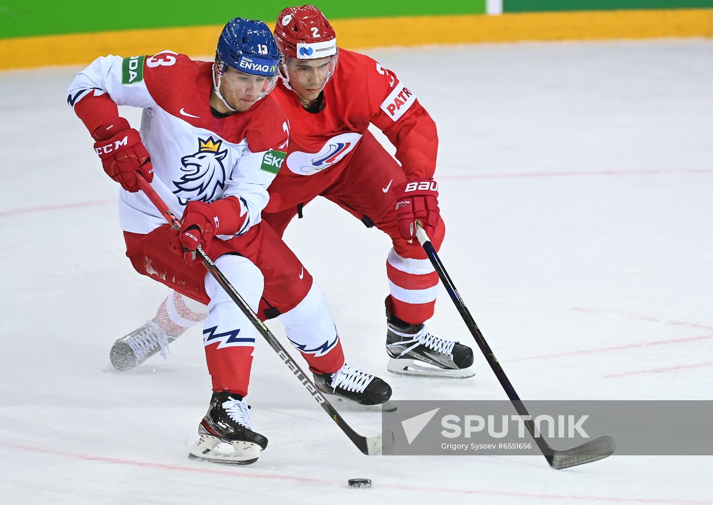 Latvia Ice Hockey Worlds Russia - Czech Republic