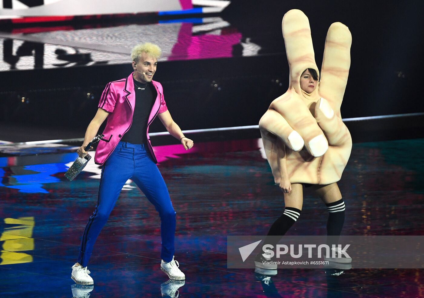 Netherlands Eurovision Song Contest Final Rehearsal