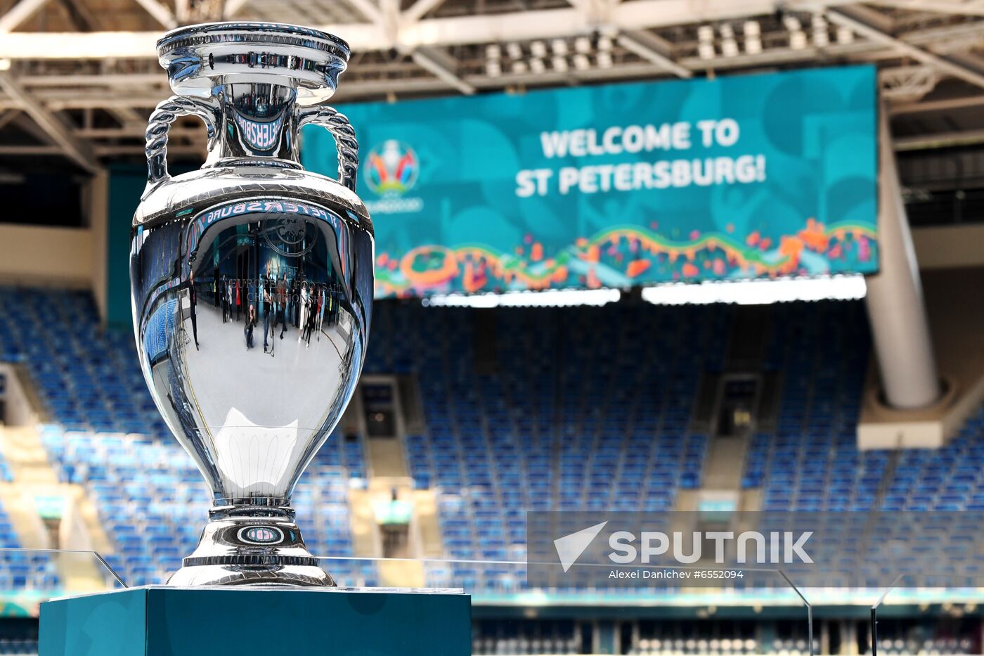 Russia Soccer Euro Cup 2020 Trophy