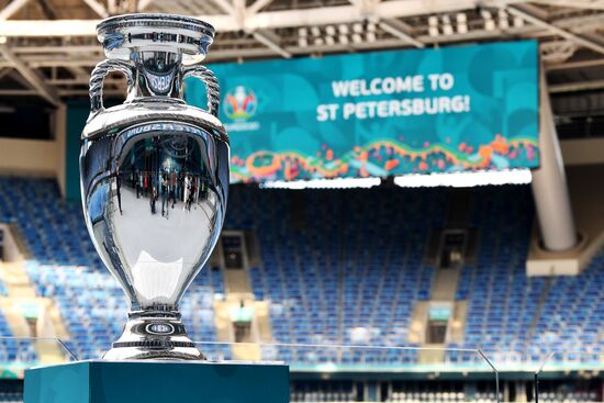 Russia Soccer Euro Cup 2020 Trophy