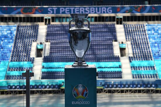 Russia Soccer Euro Cup 2020 Trophy