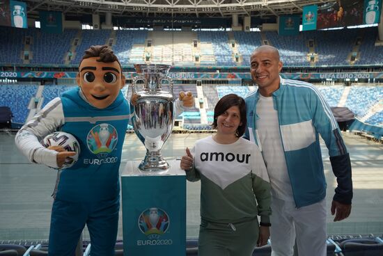 Russia Soccer Euro Cup 2020 Trophy