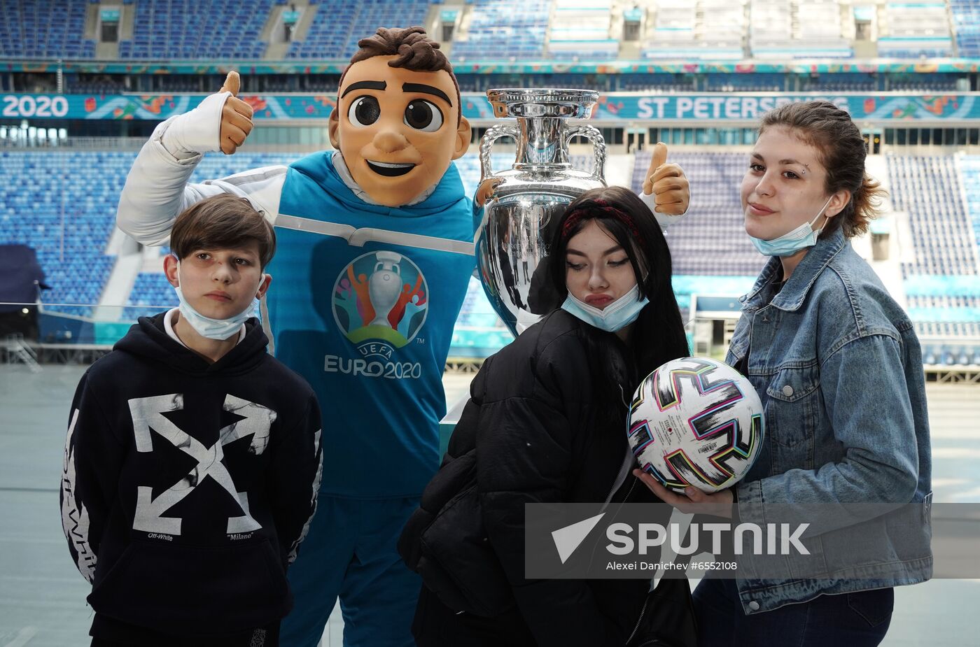 Russia Soccer Euro Cup 2020 Trophy