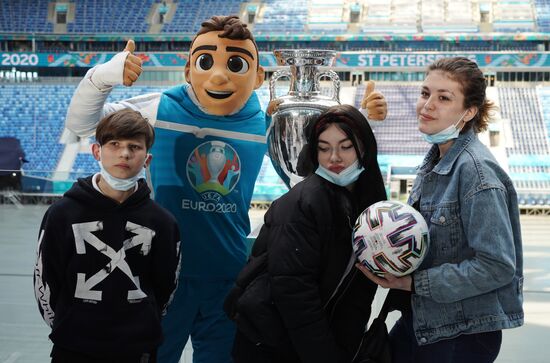 Russia Soccer Euro Cup 2020 Trophy