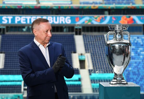 Russia Soccer Euro Cup 2020 Trophy