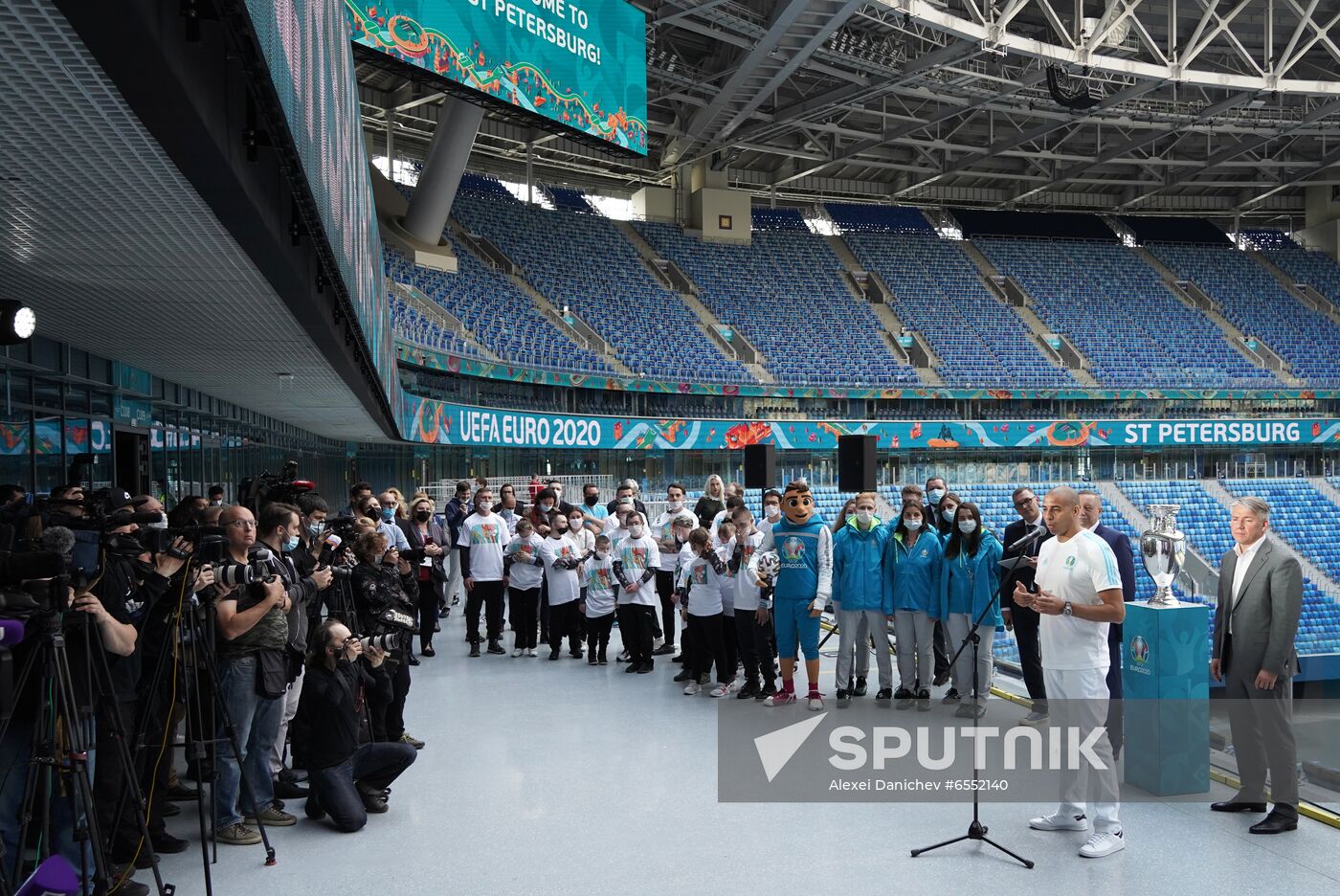 Russia Soccer Euro Cup 2020 Trophy