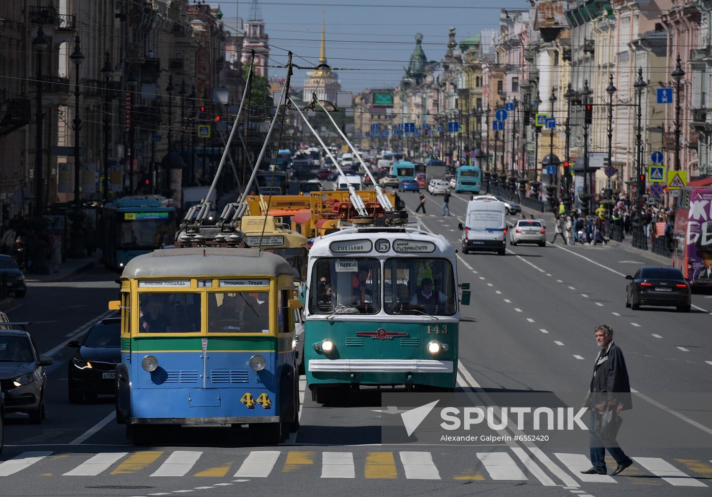 Russia Retro Cars Parade