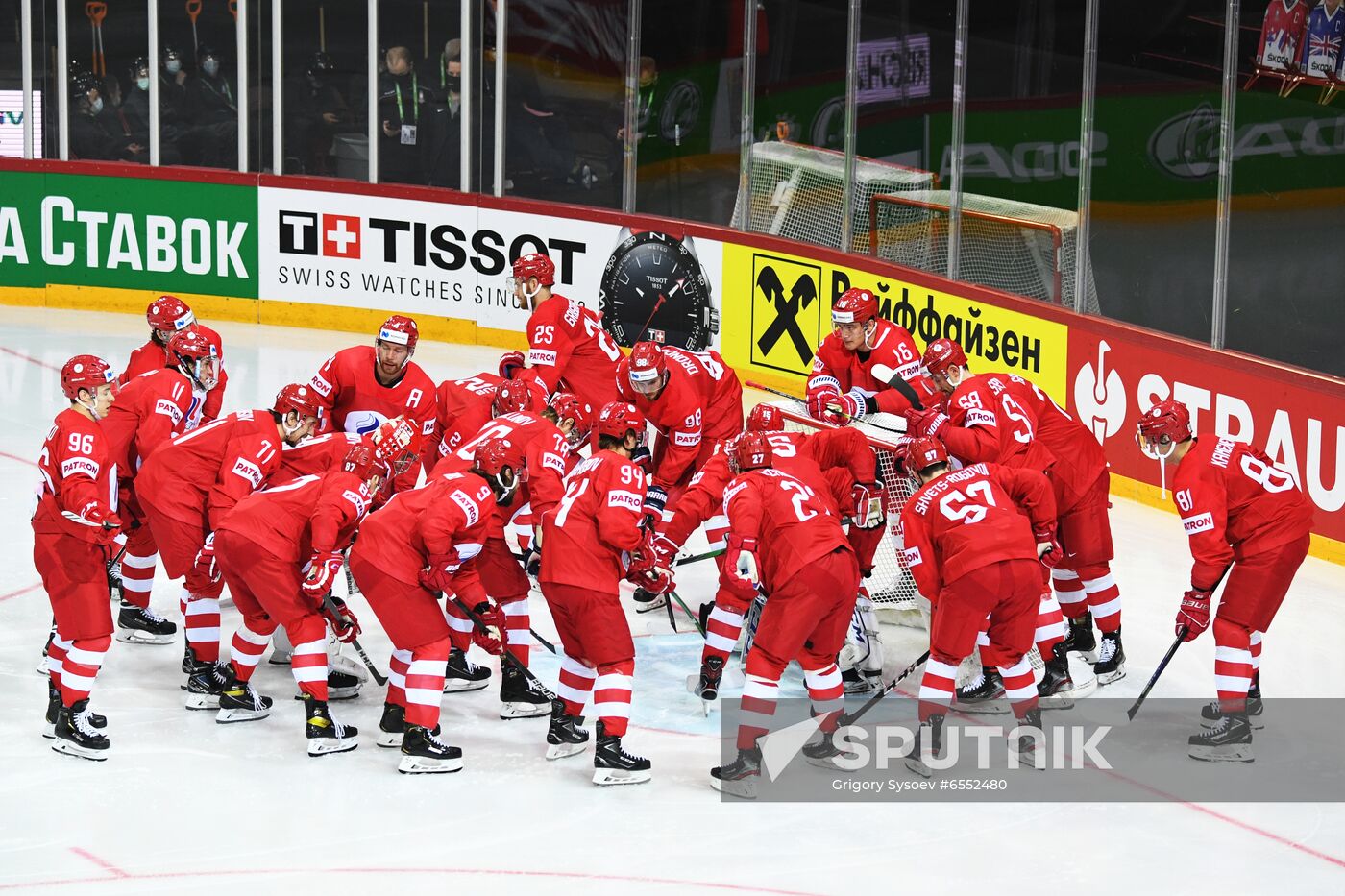 Latvia Ice Hockey Worlds Great Britain - Russia