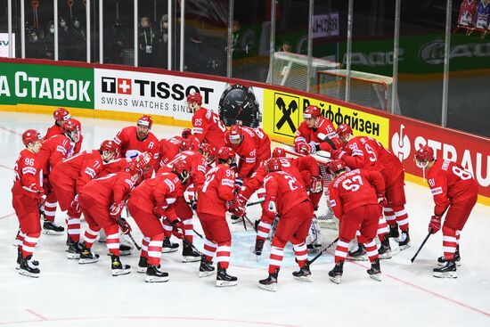 Latvia Ice Hockey Worlds Great Britain - Russia