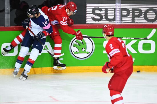 Latvia Ice Hockey Worlds Great Britain - Russia