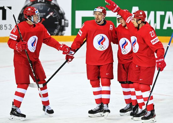 Latvia Ice Hockey Worlds Great Britain - Russia