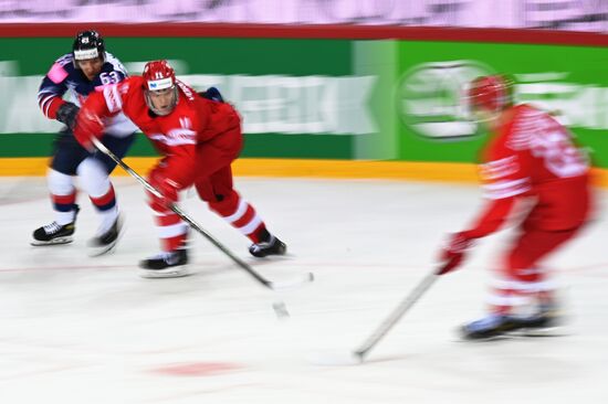 Latvia Ice Hockey Worlds Great Britain - Russia
