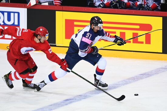 Latvia Ice Hockey Worlds Great Britain - Russia