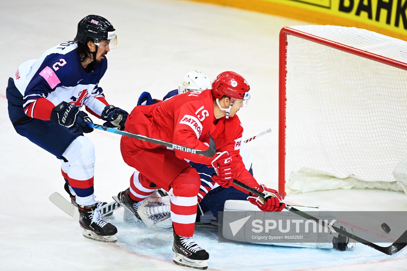 Latvia Ice Hockey Worlds Great Britain - Russia