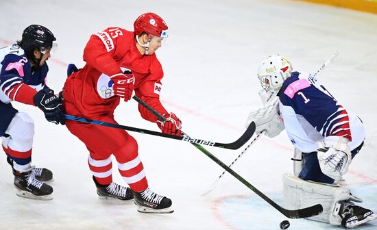 Latvia Ice Hockey Worlds Great Britain - Russia