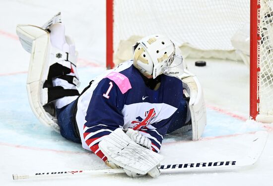 Latvia Ice Hockey Worlds Great Britain - Russia