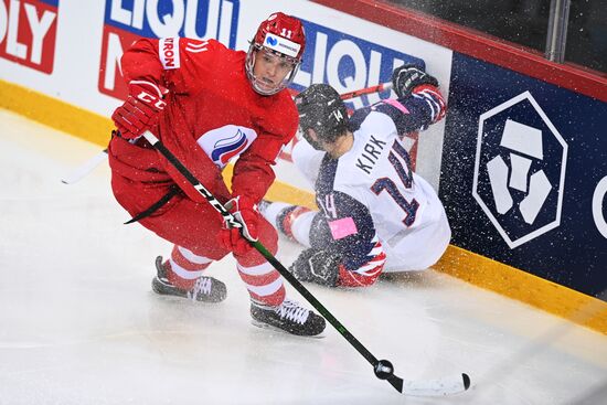 Latvia Ice Hockey Worlds Great Britain - Russia