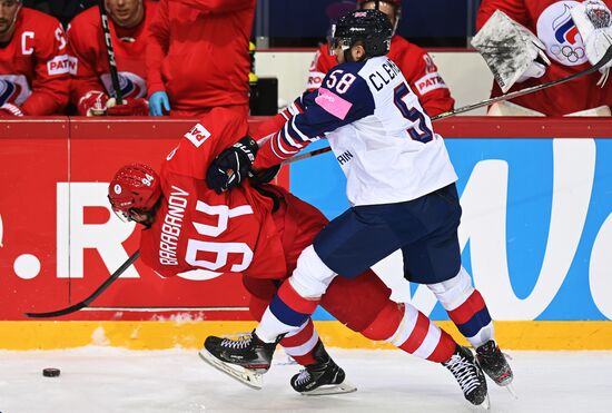 Latvia Ice Hockey Worlds Great Britain - Russia
