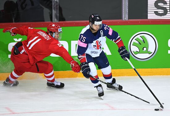 Latvia Ice Hockey Worlds Great Britain - Russia