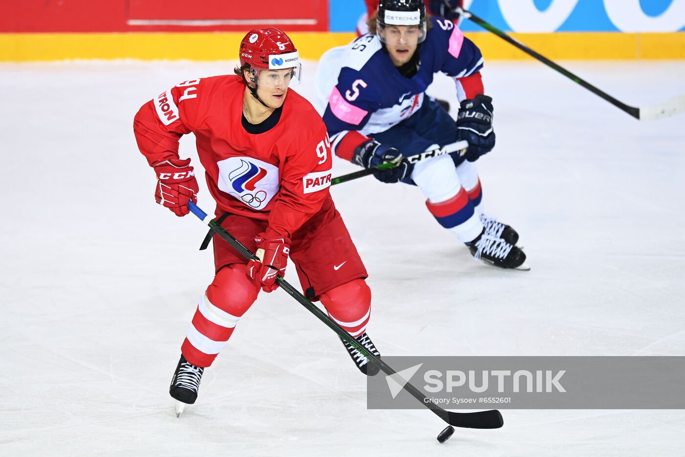 Latvia Ice Hockey Worlds Great Britain - Russia