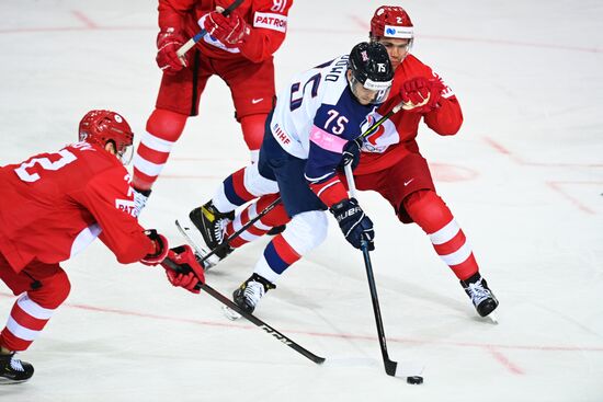 Latvia Ice Hockey Worlds Great Britain - Russia