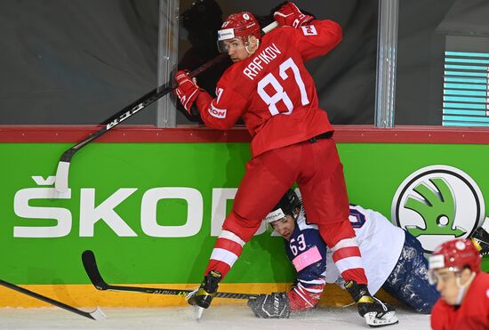 Latvia Ice Hockey Worlds Great Britain - Russia