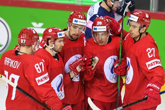 Latvia Ice Hockey Worlds Great Britain - Russia