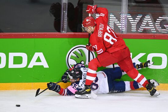 Latvia Ice Hockey Worlds Great Britain - Russia